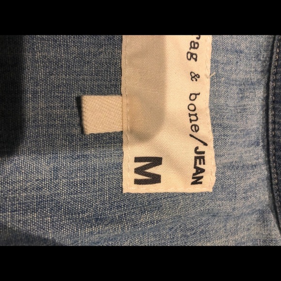 Rag & bone chambray tent shirt dress 👗 size m - Picture 5 of 5